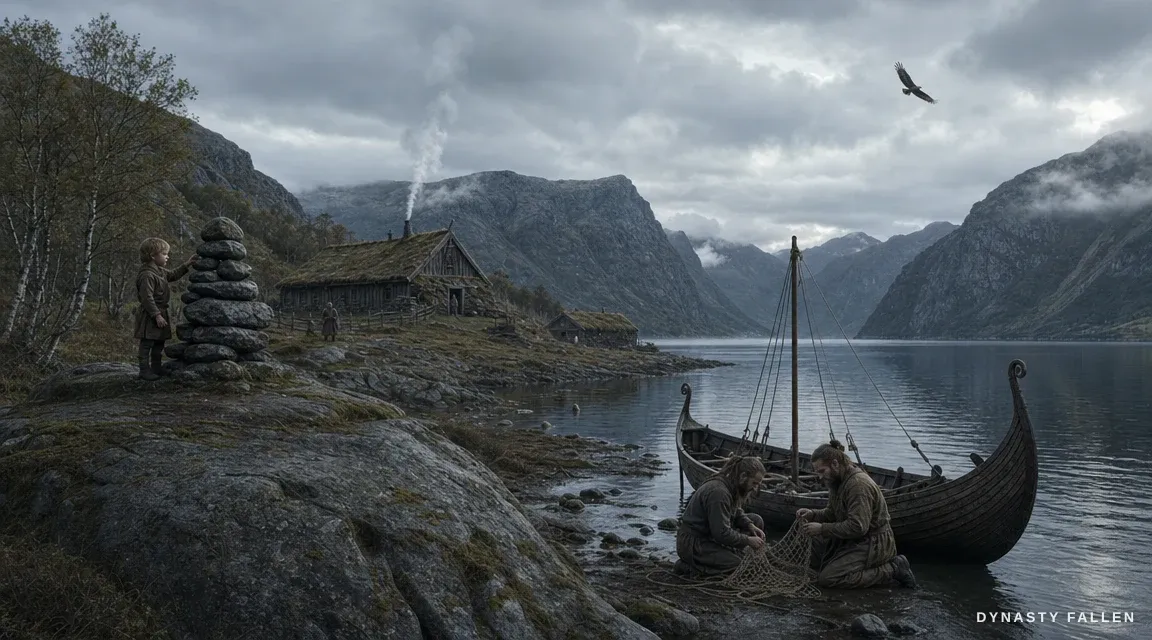 A wide view of the Jaeren Fjord Clearing stretches across the frame.