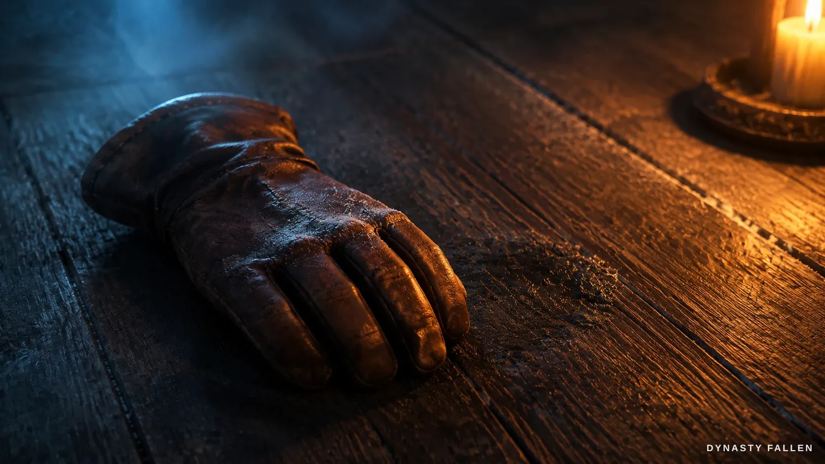 The dark wooden planks of Sigrid Hall’s floor are centered,.