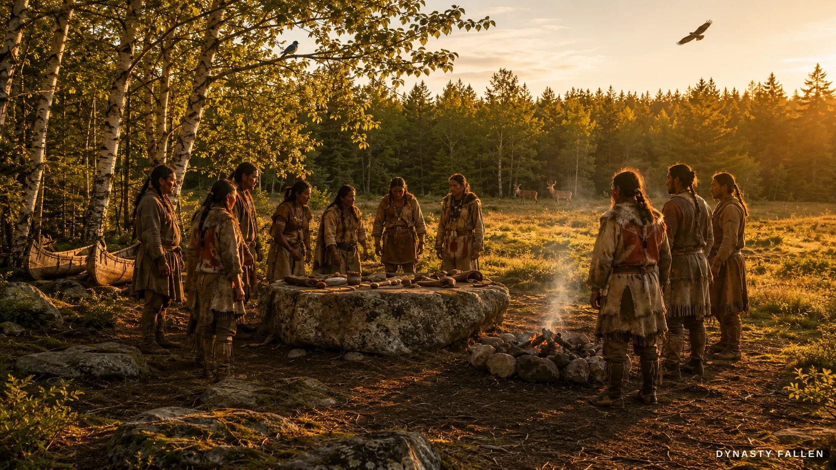 The Vinland forest‑edge clearing of Vinland Trade Clearing f.